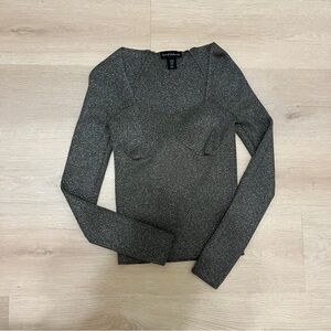 House of Harlow 1960 Metallic Top